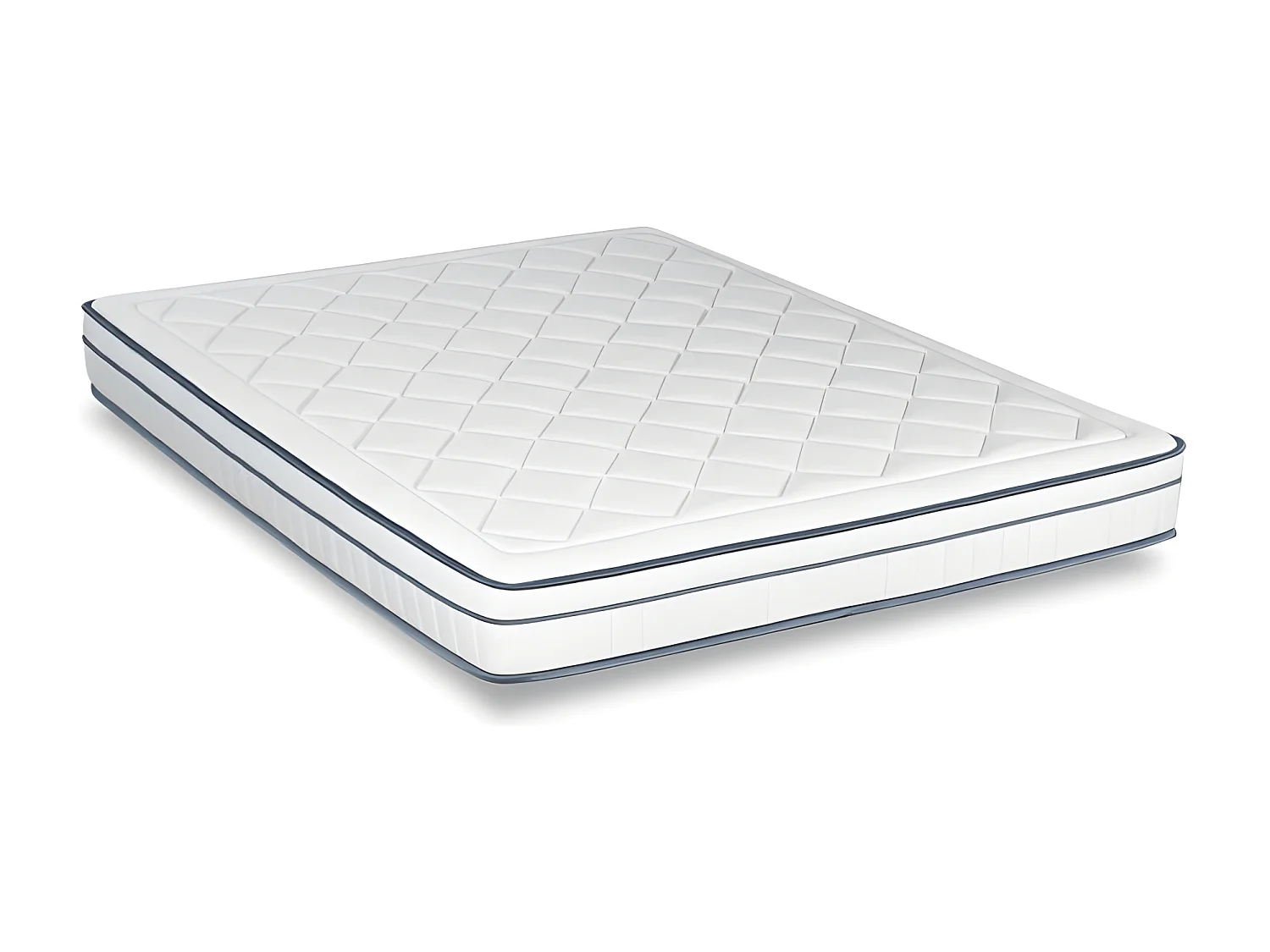 Matelas ressorts ensachés et mousse à mémoire de forme 90x190 le charmeur