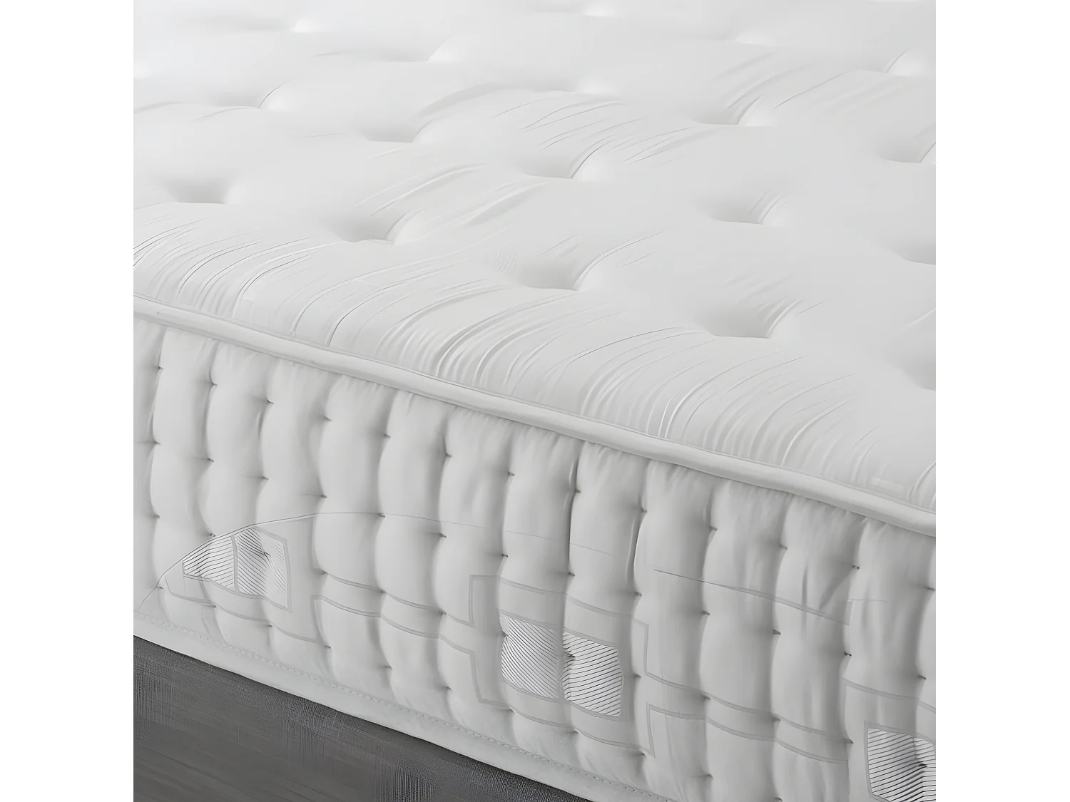 Matelas mousse et mousse à mémoire de forme 140x190 ep 25cm l'admirateur