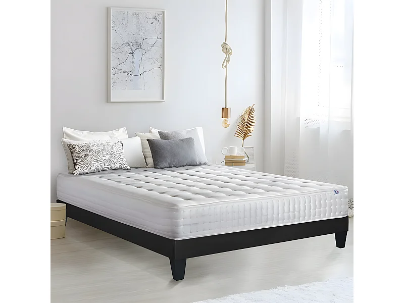 Matelas mousse et mousse à mémoire de forme 180x200 ep 25cm l'admirateur
