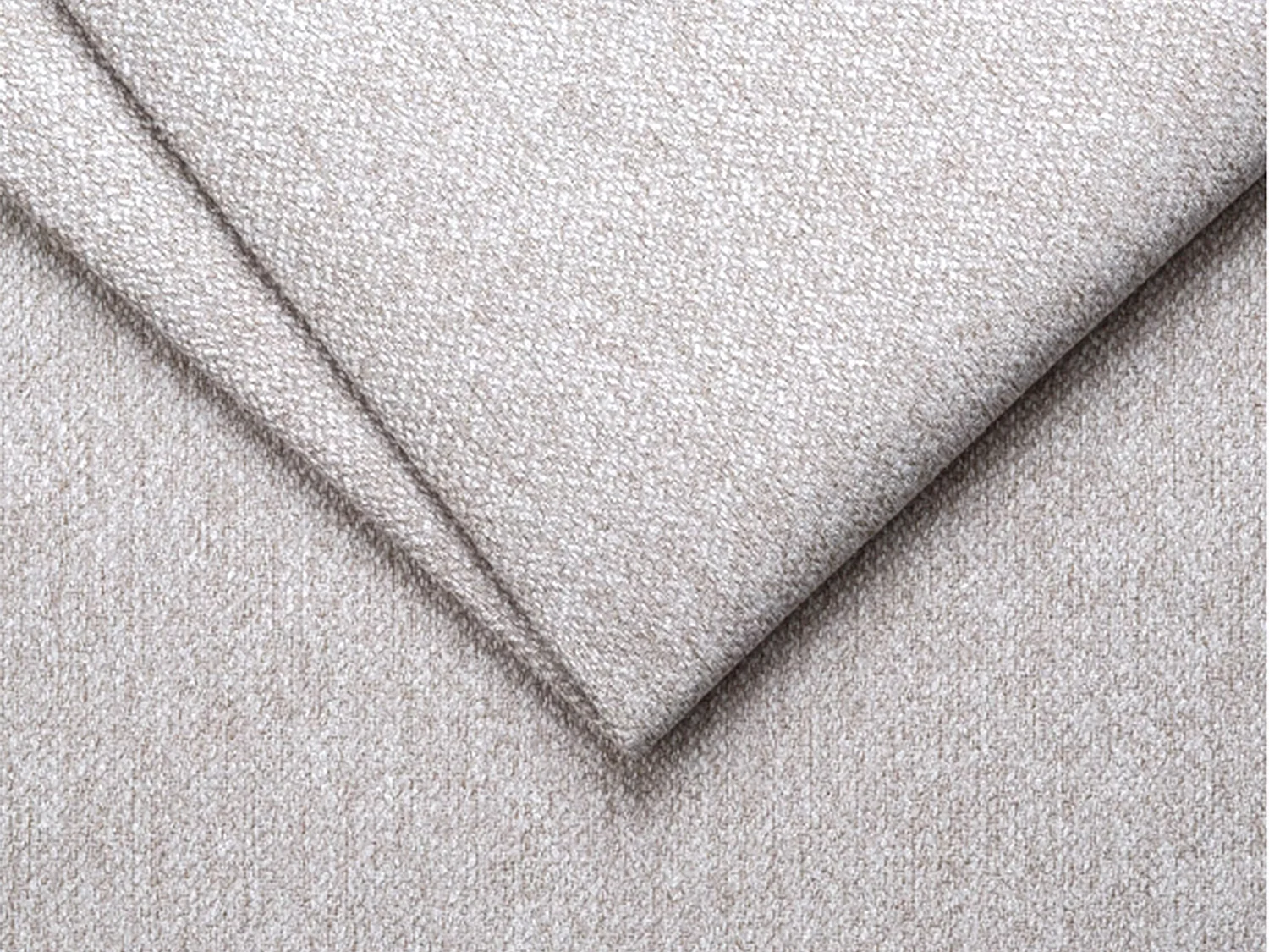 Beige melerad tygpuff POGNI från Maison Céphy