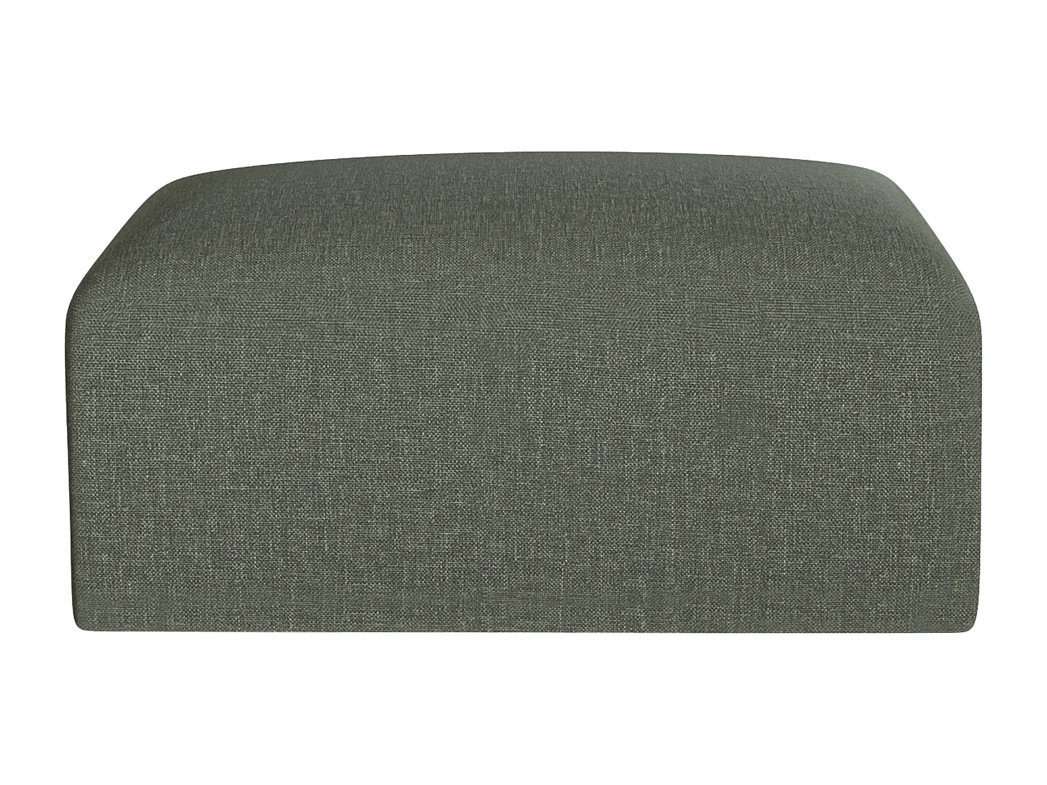 Puff i grönmönstrad tyg POGNI från Maison Céphy