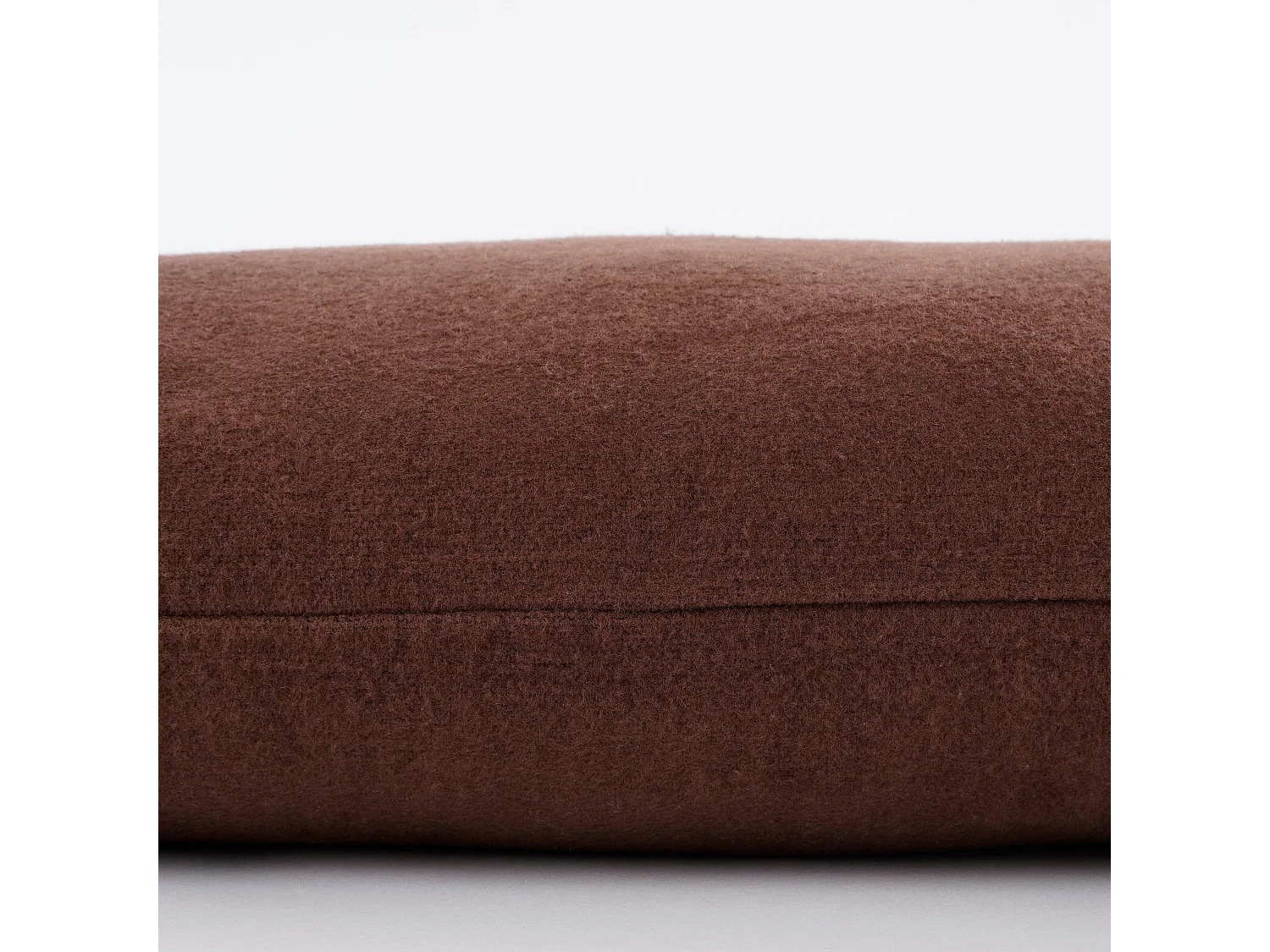Coussin en coton - 55 x 35 - Marron foncé - BERING