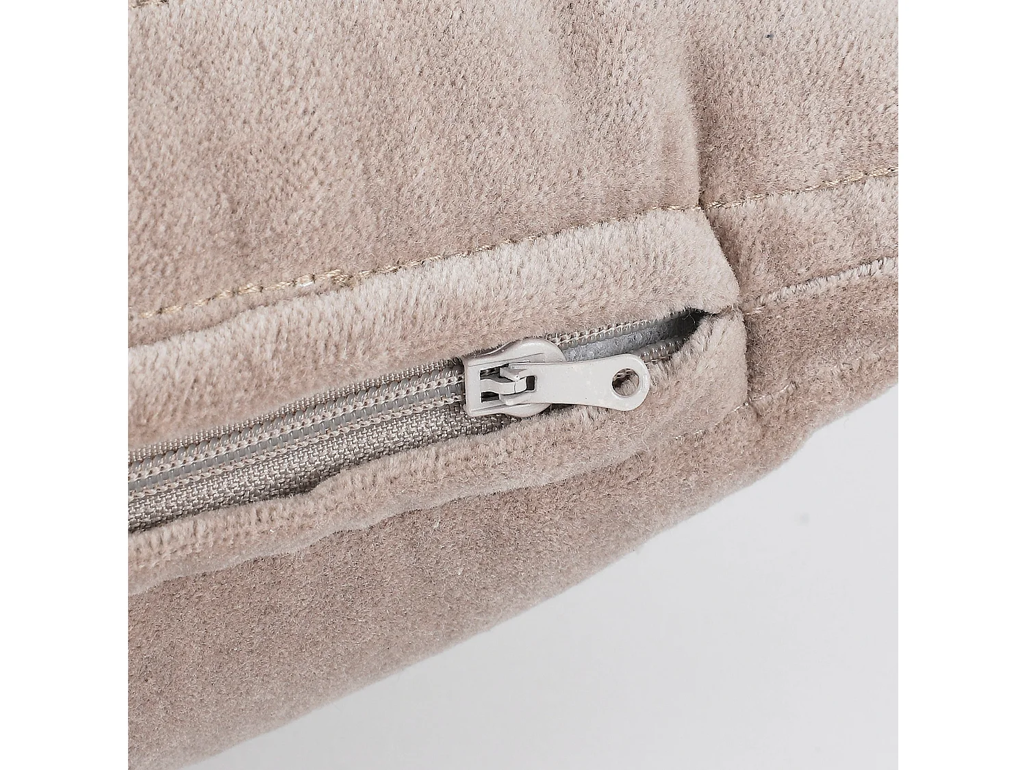 Sierkussen van katoen - 45 x 45 x 10 - Crème - BALBOA