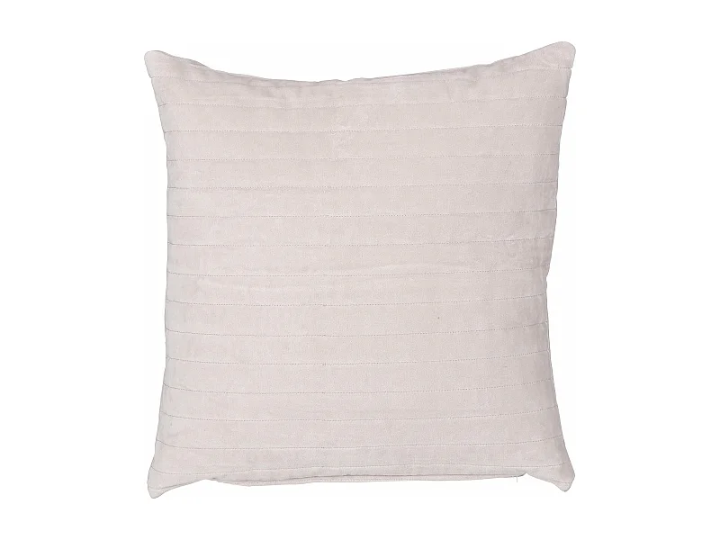 Sierkussen van katoen - 45 x 45 x 10 - Crème - BALBOA