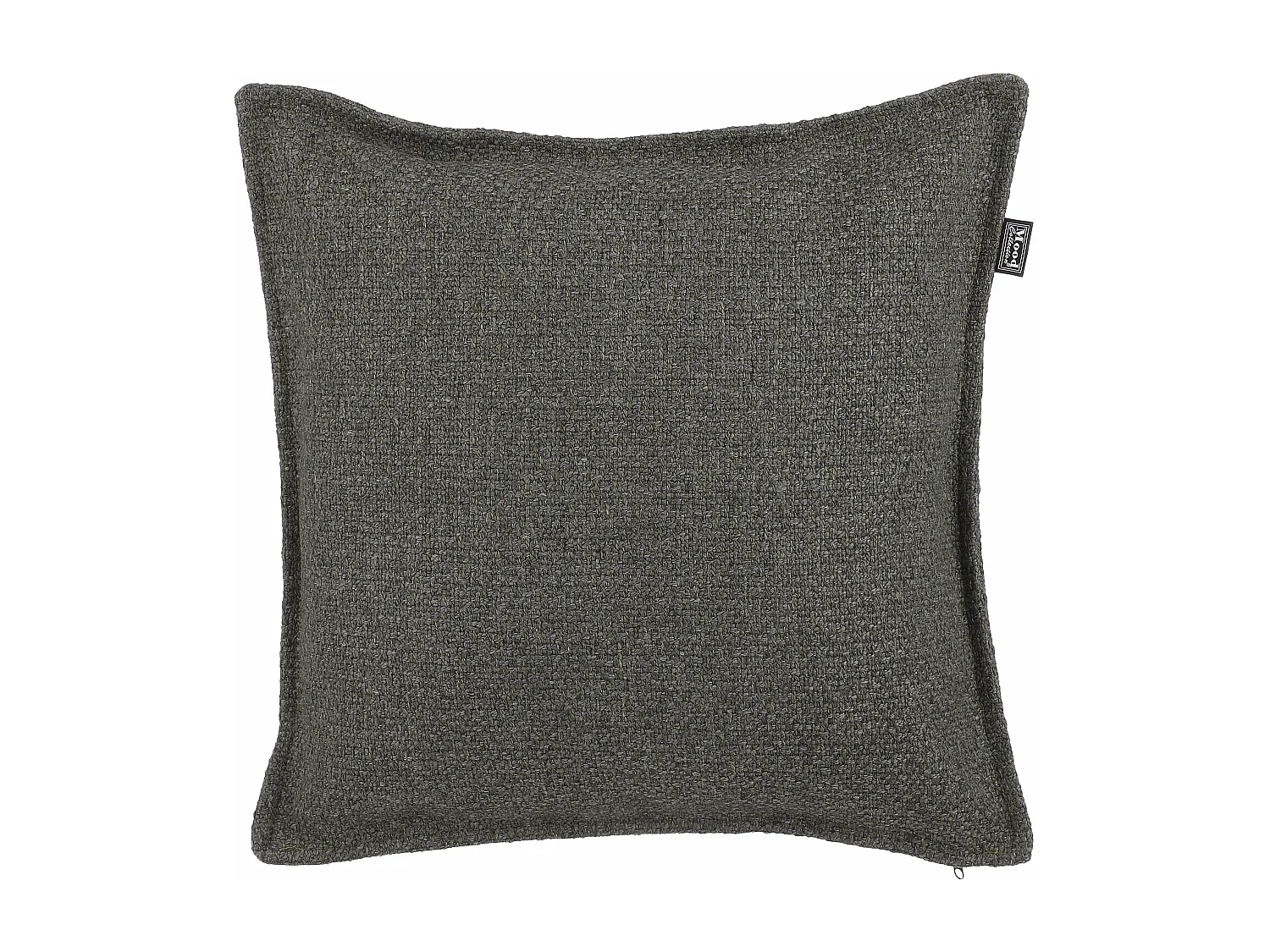 Coussin en polyester recyclé - 45 x 45 x 10 - Vert - NATALIE