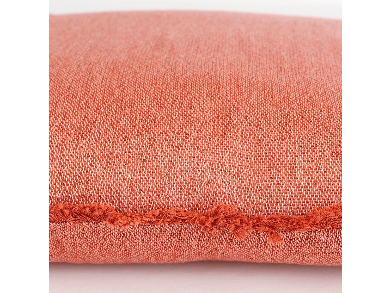 Cojín decorativo de Algodón orgánico - 47 x 45 - Rojo - BERKELEY