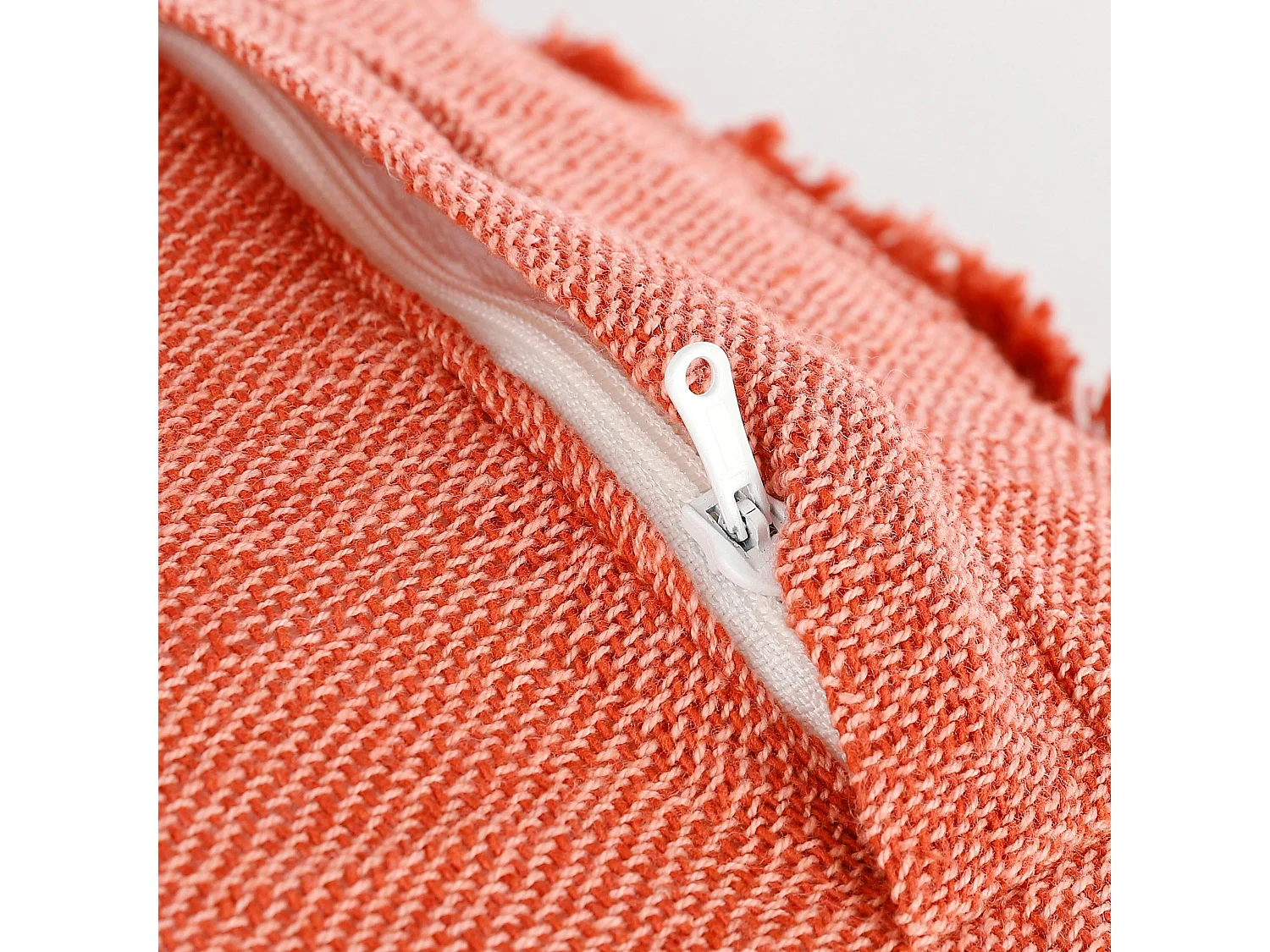 Cojín decorativo de Algodón orgánico - 47 x 45 - Rojo - BERKELEY