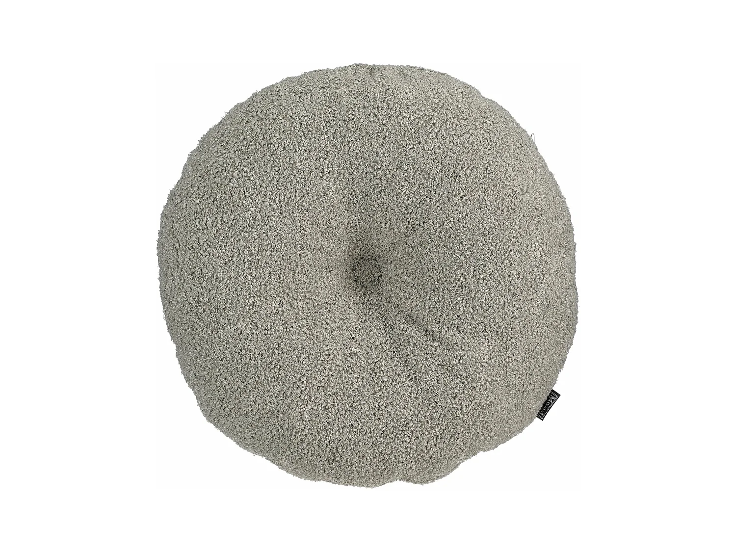 Coussin en polyester recyclé - 10 x 40 - Gris - NADINE