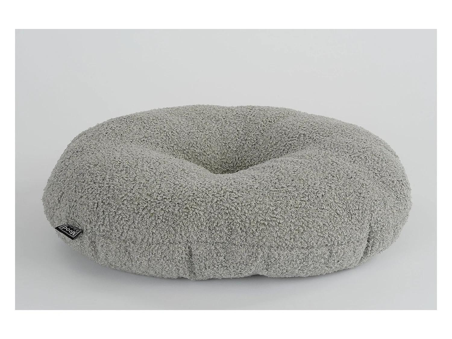 Coussin en polyester recyclé - 10 x 40 - Gris - NADINE