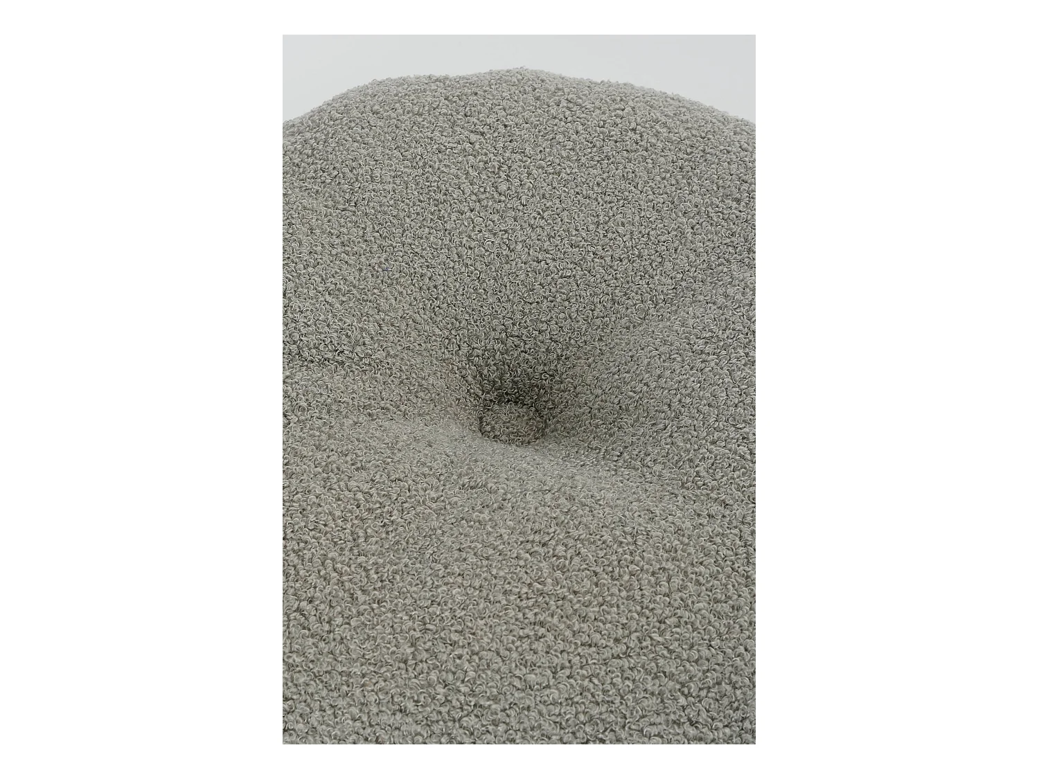 Coussin en polyester recyclé - 10 x 40 - Gris - NADINE