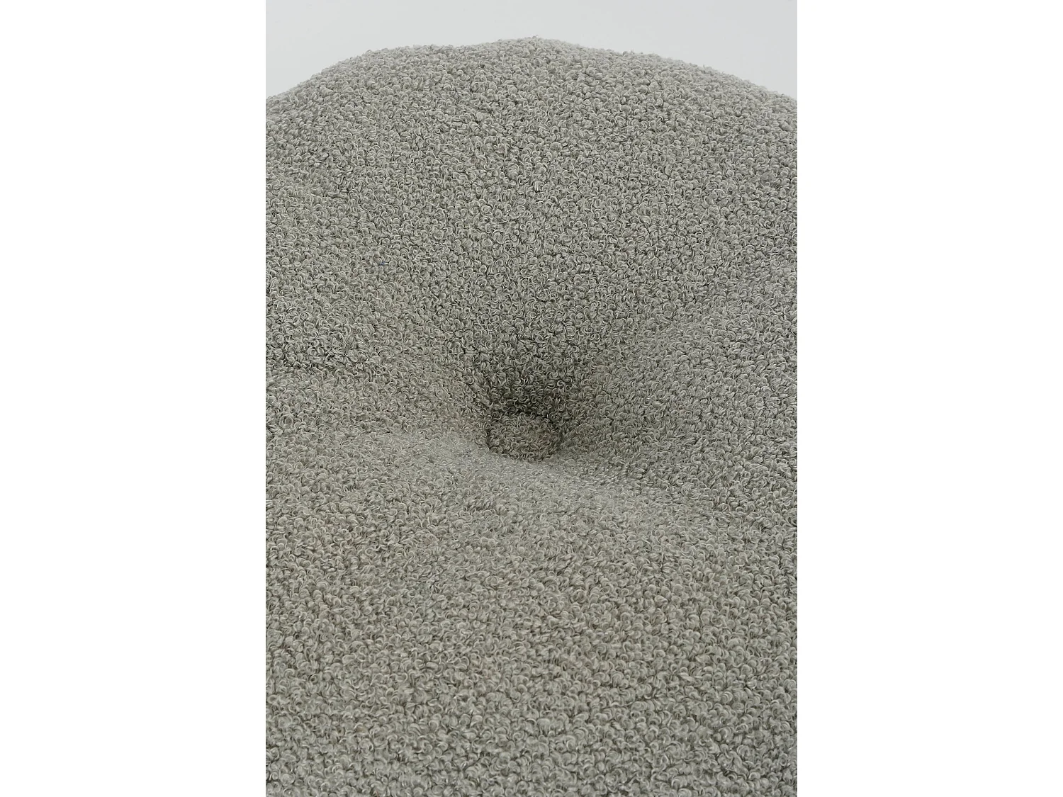 Coussin en polyester recyclé - 10 x 40 - Gris - NADINE