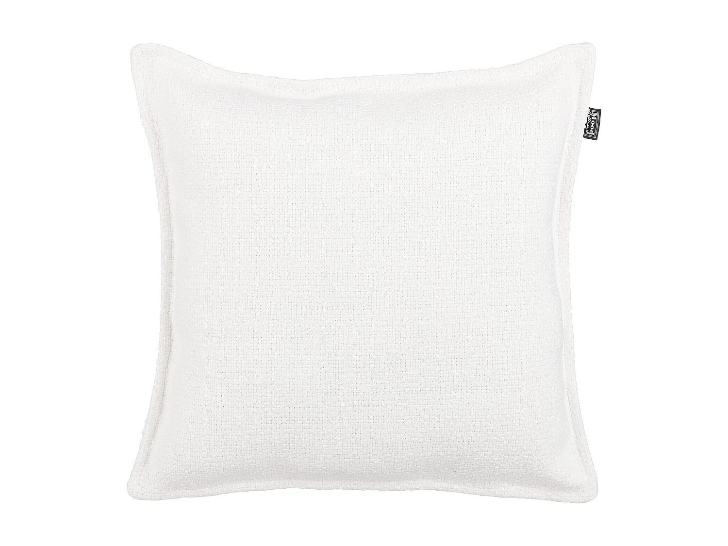 Sierkussen van gerecycled polyester - 45 x 45 x 10 - Off white - NATALIE