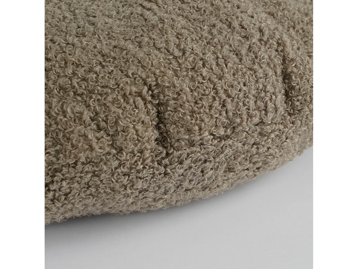 Dekokissen aus Recyceltes Polyester - 10 x 40 - Hellbraun - NADINE