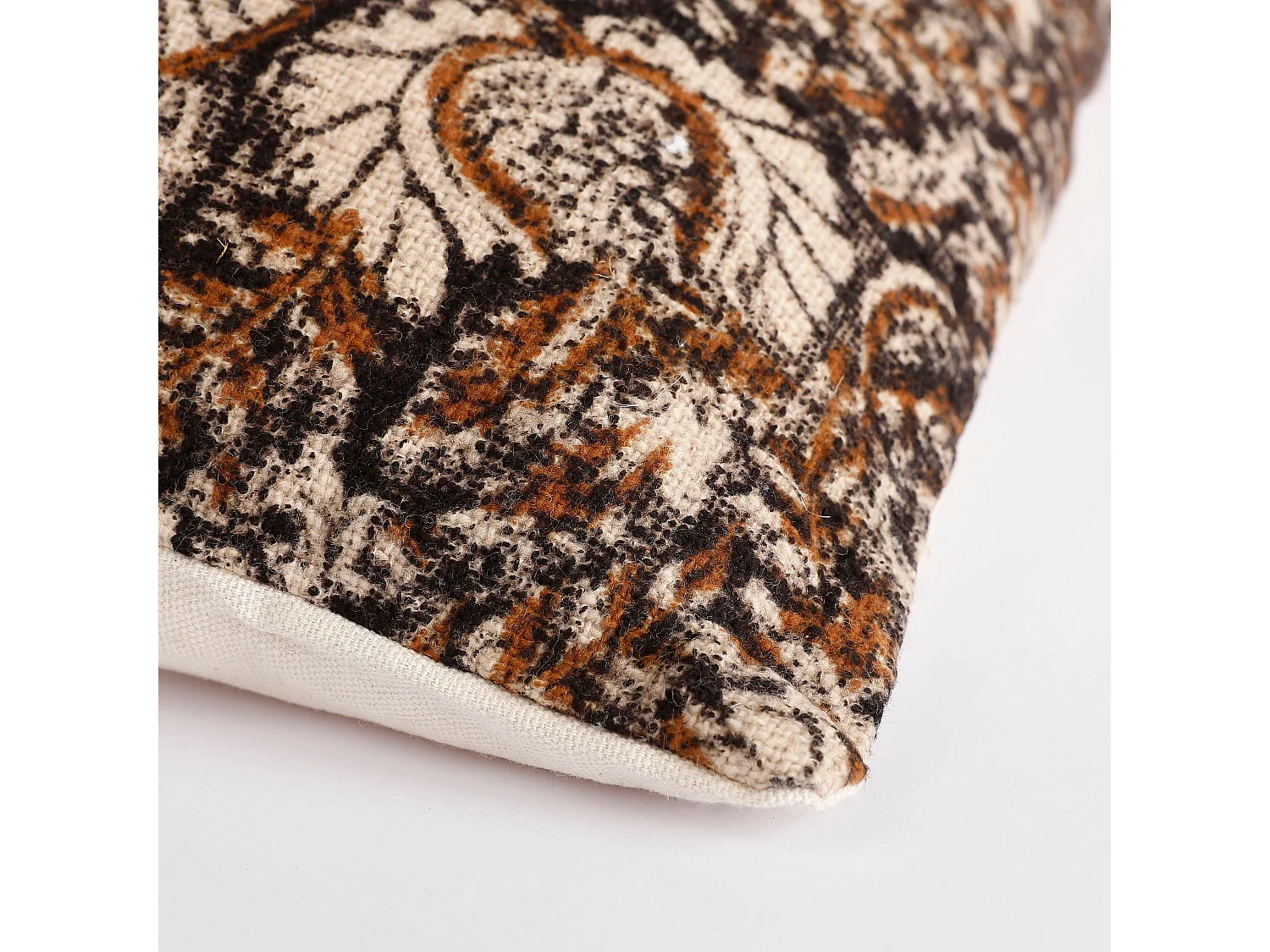 Sierkussen van katoen - 50 x 50 - Donkerbruin - ARKANSAS