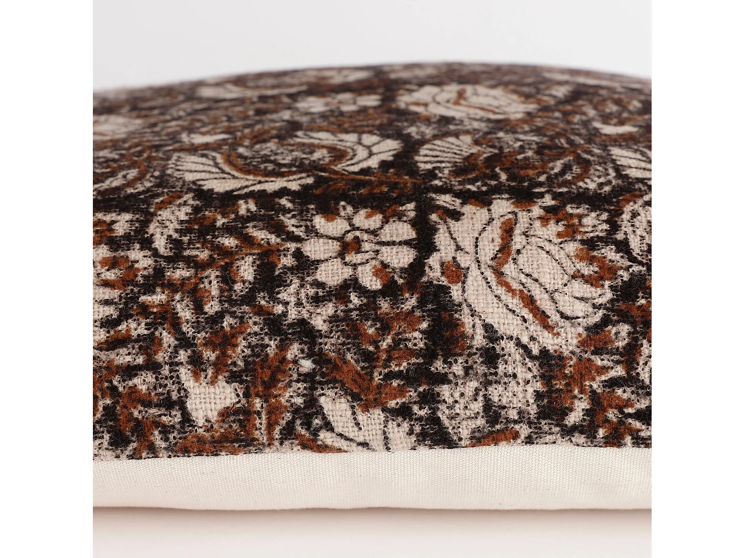 Sierkussen van katoen - 50 x 50 - Donkerbruin - ARKANSAS