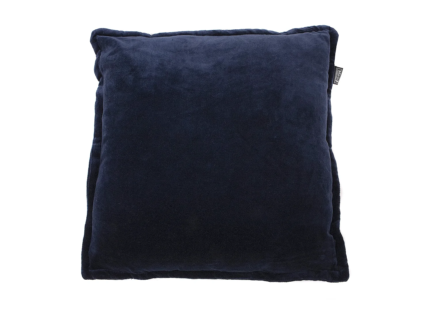 Cojín decorativo de Algodón - 50 x 50 x 12 - Azul oscuro - CHARME