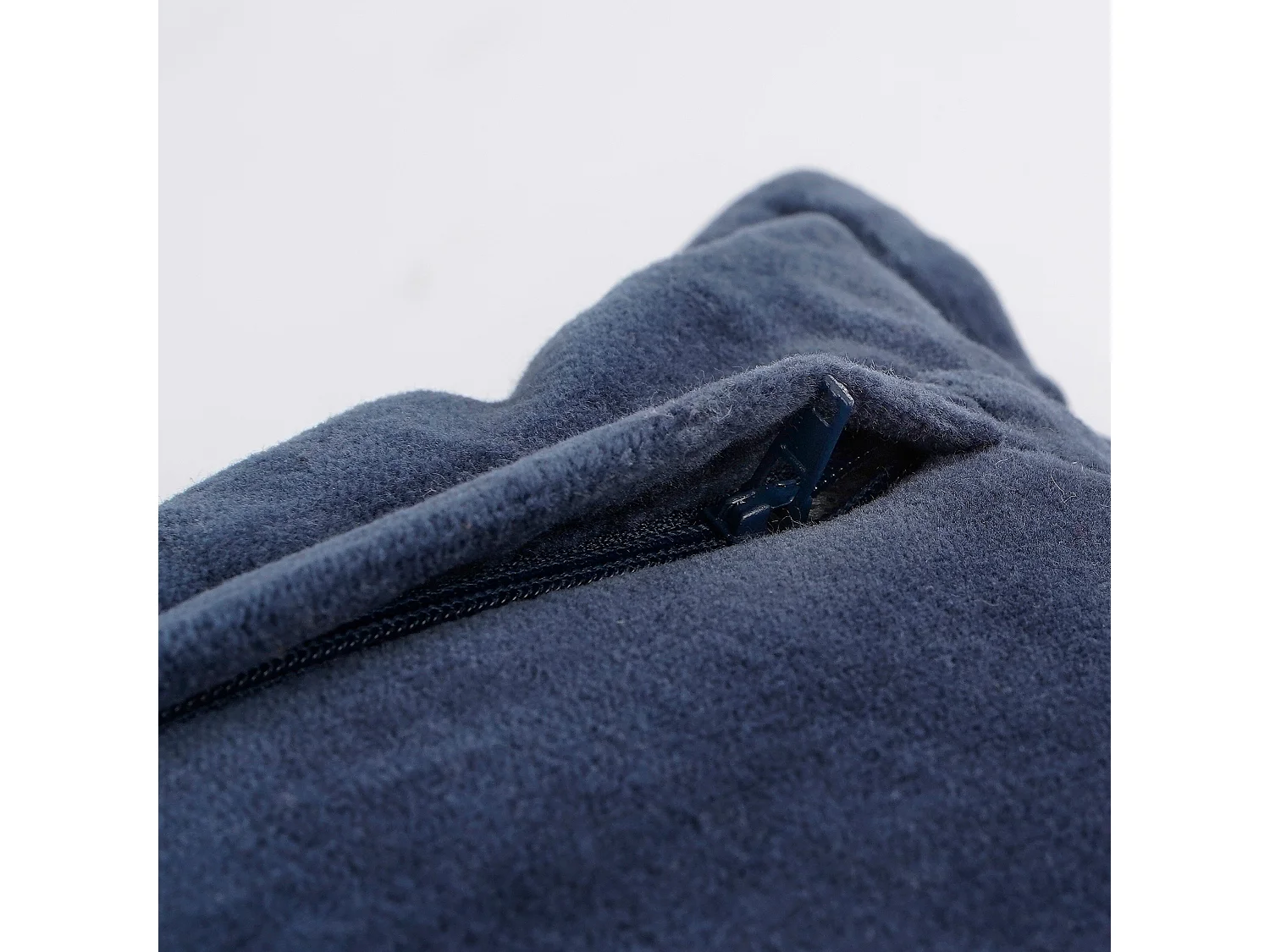 Cojín decorativo de Algodón - 50 x 50 x 12 - Azul oscuro - CHARME