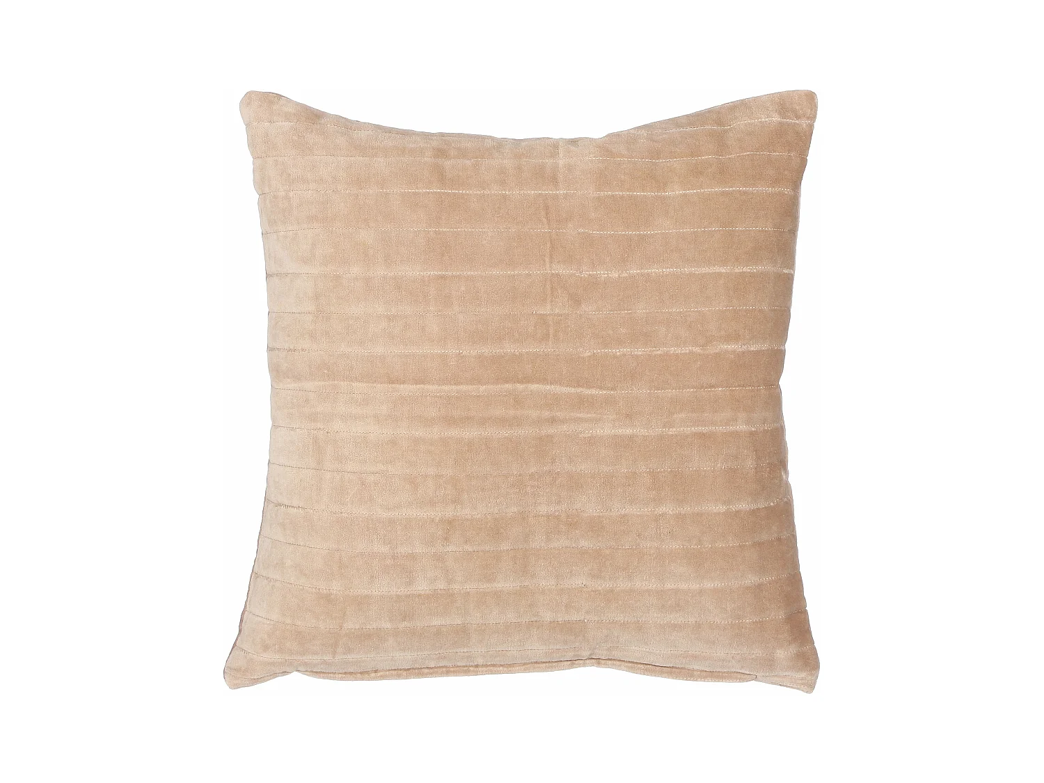 Coussin en coton - 45 x 45 - Beige - BALBOA