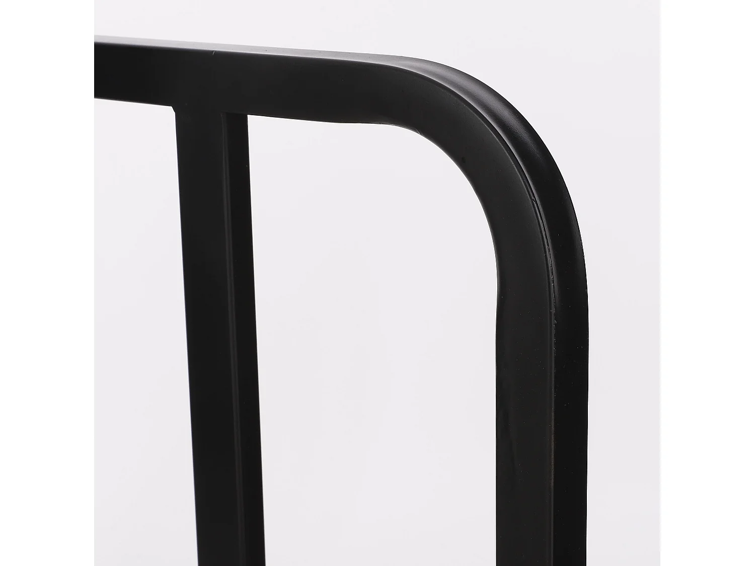 Chaise longue de jardin en métal - 83 x 83 x 78 - Noir - CELO