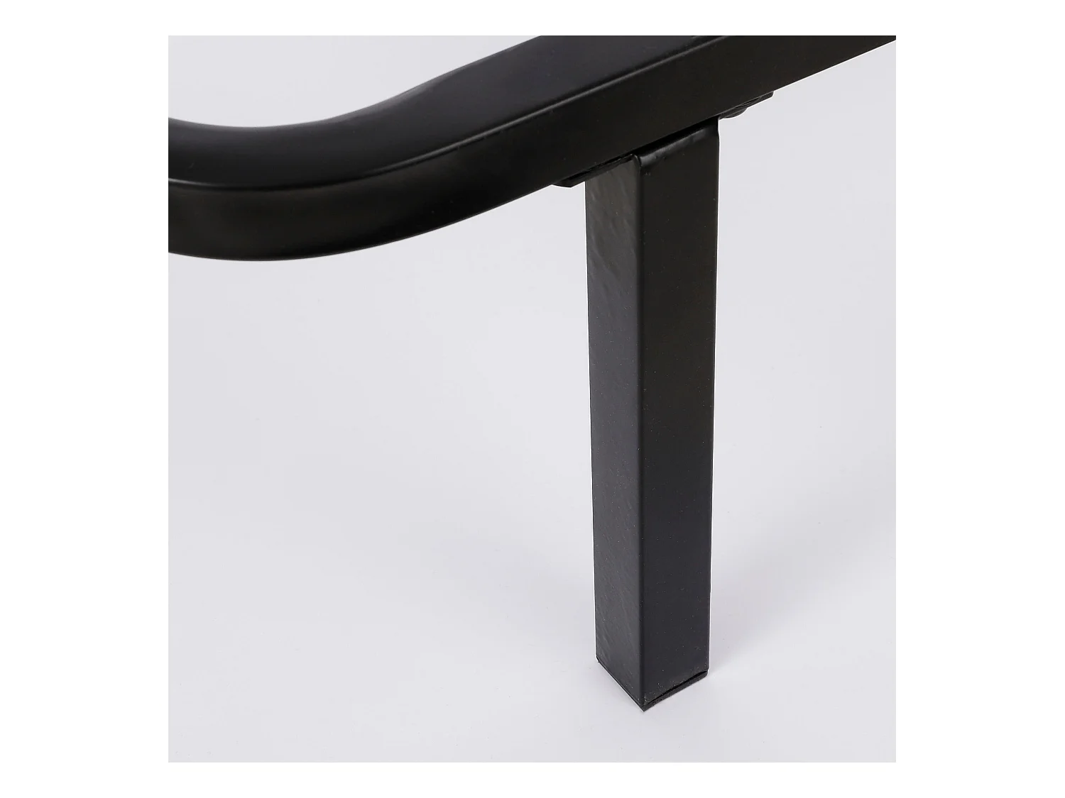 Lounge tuinstoel van ijzer - 62 x 83 x 78 - Zwart - CELO