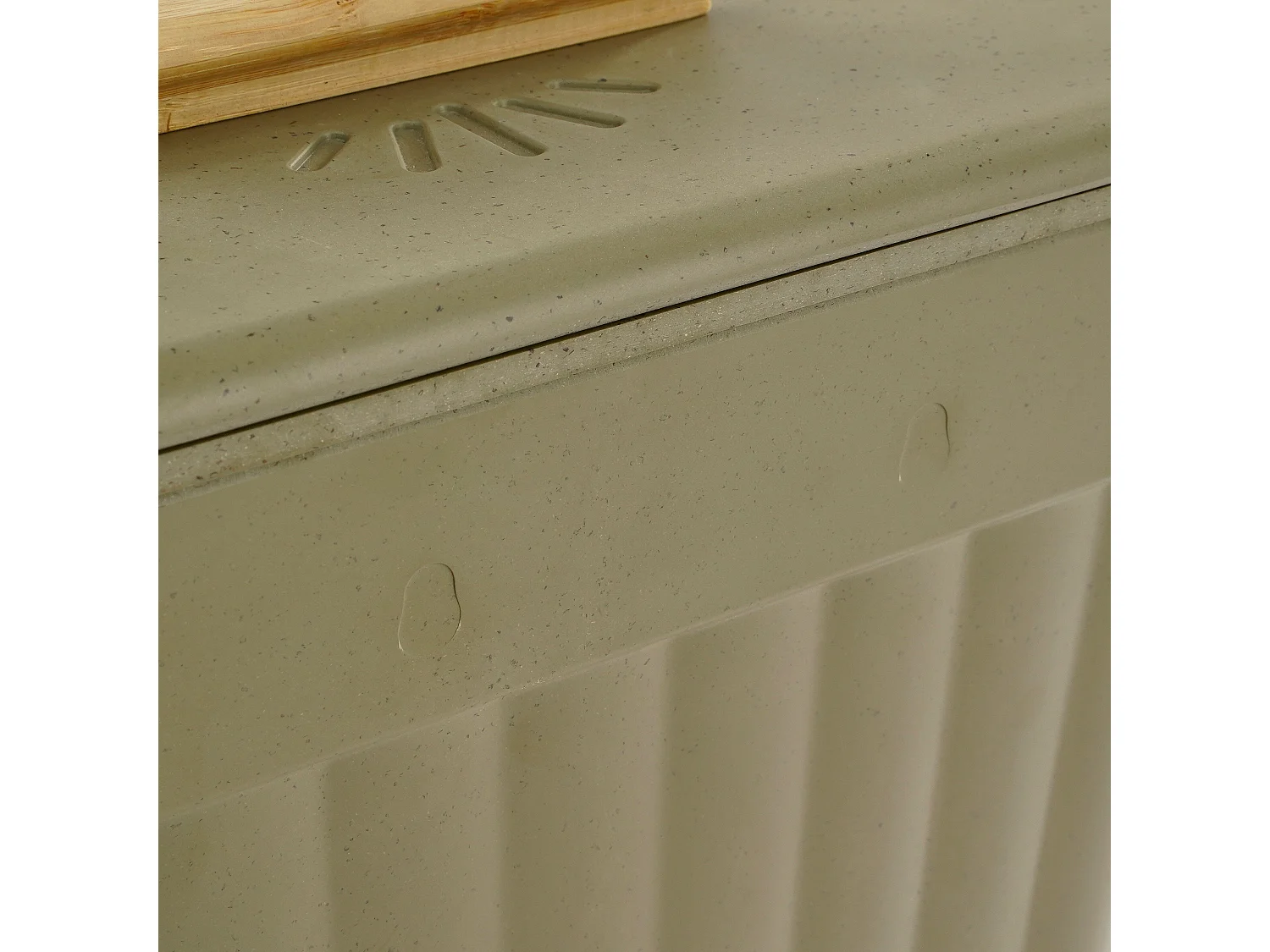 Cestino dei rifiuti in  - 29 x 16 x 29 - Verde - MANJA