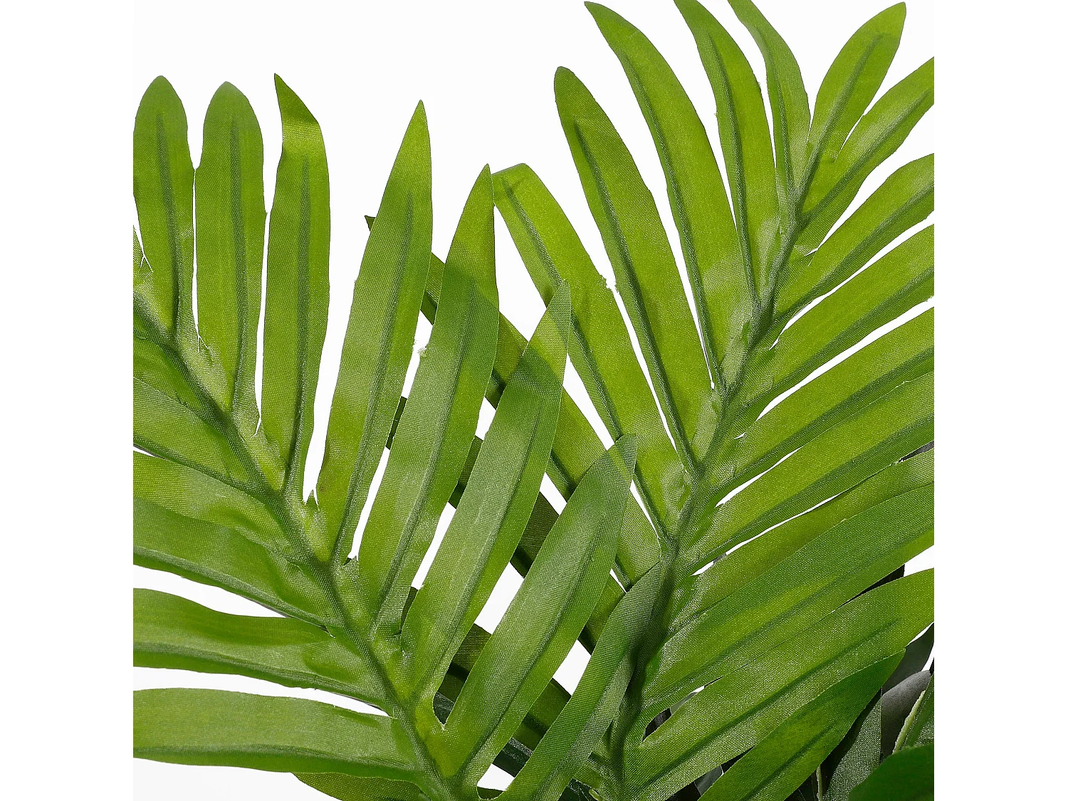 Kunstplant van polyester en terracotta - 45 x Ø60 - Groen - ARECA PALM