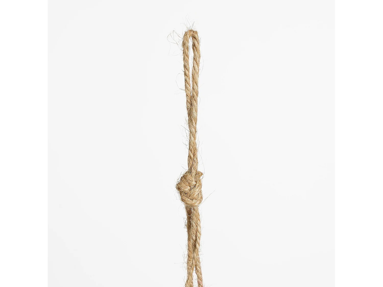 Hangende Kunstpflanze aus Plastik - 46 x Ø20 - Grün - FICUS