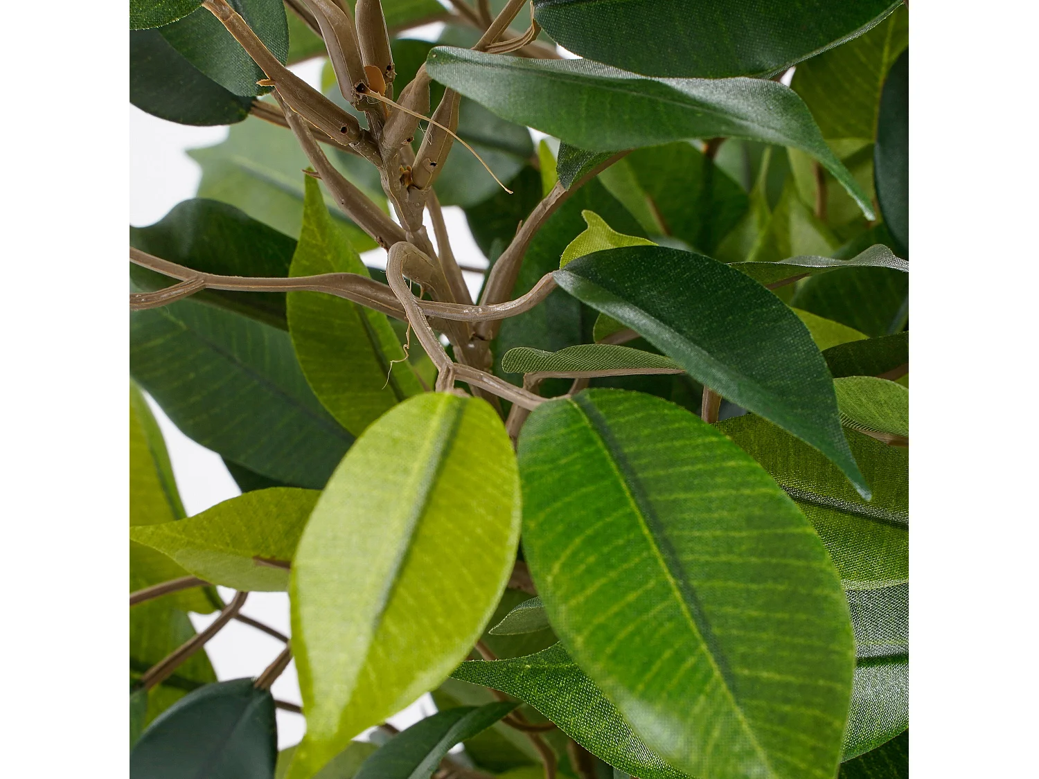 Plante artificielle en polyester et terre cuite - Ø30 x 40 - Vert - FICUS NATASJA