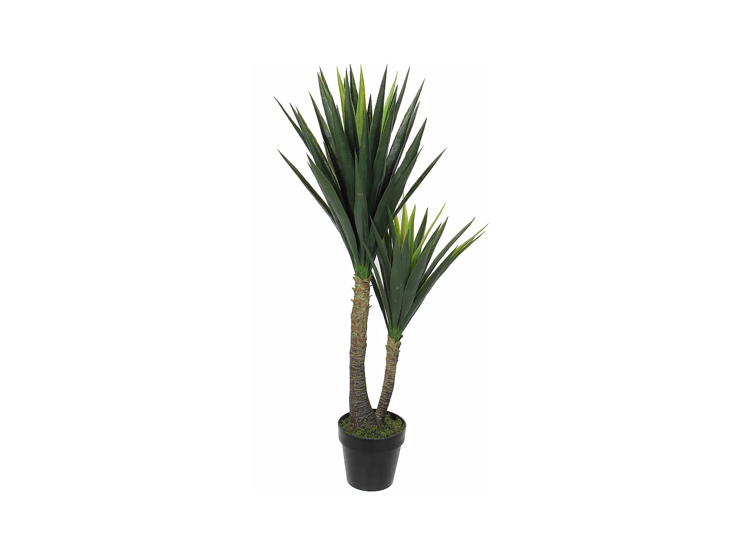 Plante artificielle en polypropylène - Ø70 x 120 - Vert - YUCCA