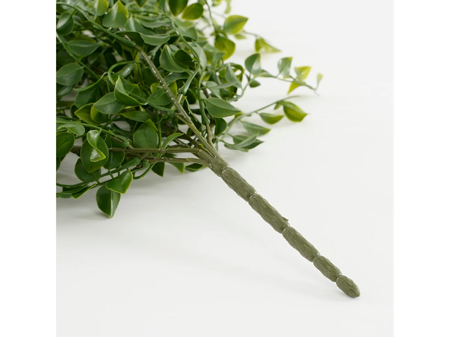 Hangende Kunstpflanze aus Polypropylen - 24 x 10 x 81 - Grün - FICUS