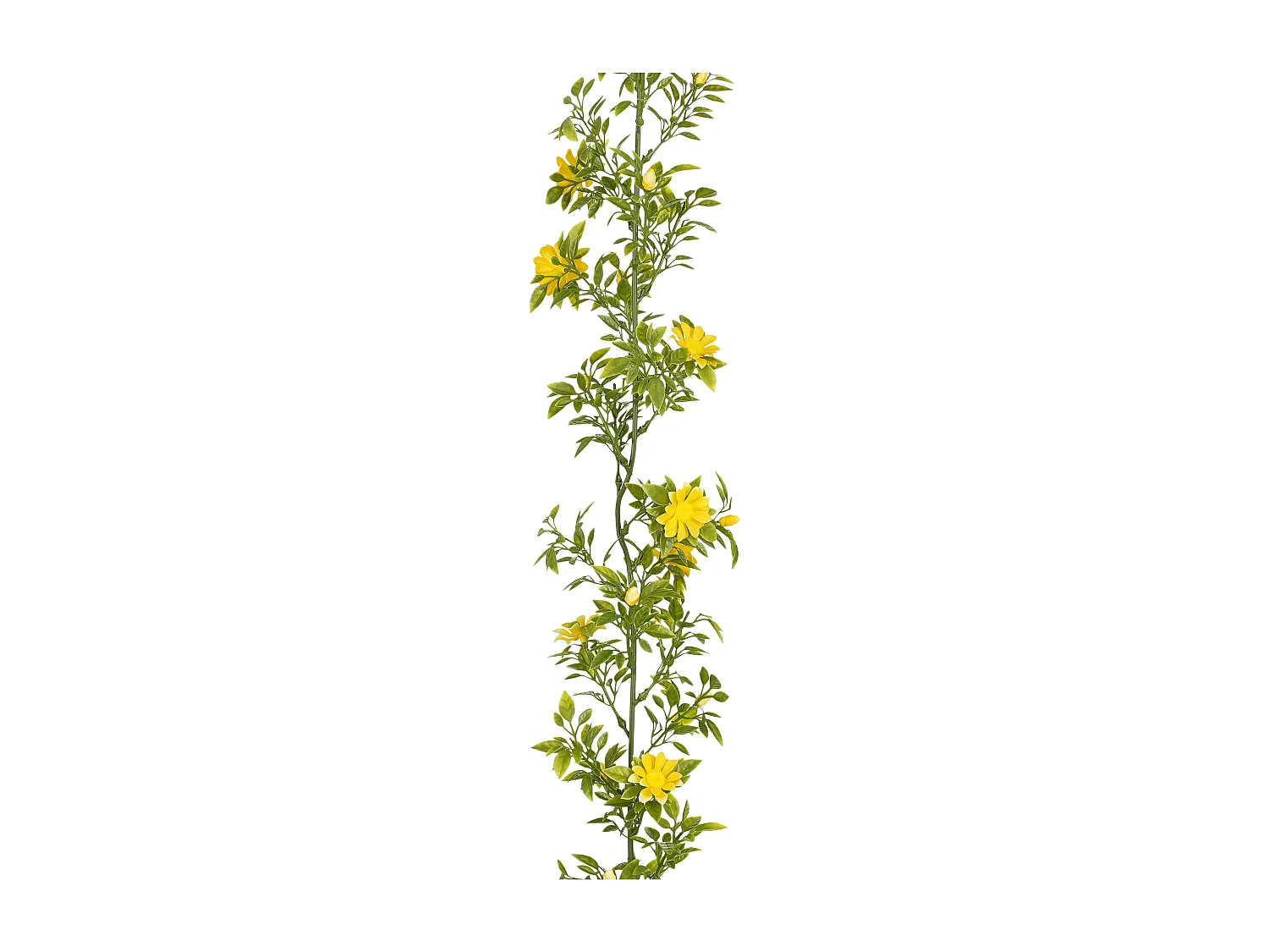 Plante artificielle en pe (polyéthylène) - 180 x 10 x 4 - Jaune - DAISY