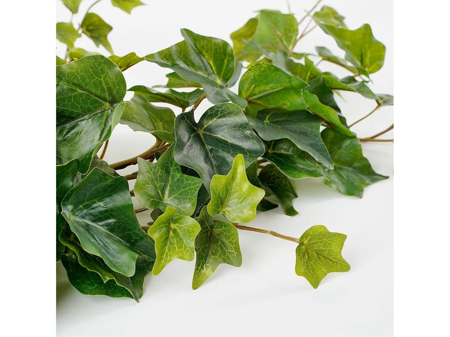 Plante artificielle suspendue en polyester - 20 x 15 x 71 - Vert - IVY