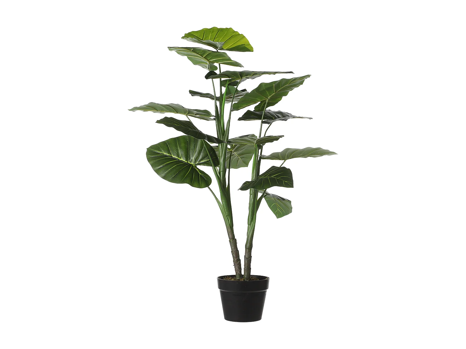Plante artificielle en polyester et plastique - 100 x Ø70 - Vert - TARO