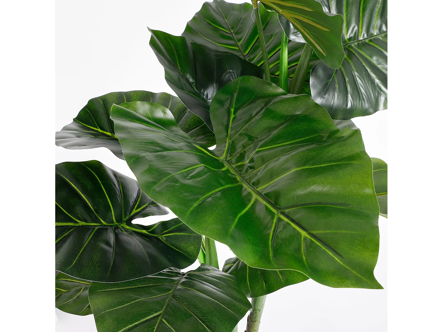 Plante artificielle en polyester et plastique - 100 x Ø70 - Vert - TARO