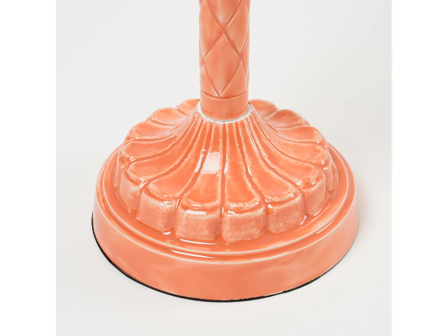 Kandelaar van aluminium - 30 x Ø13 - Roze -