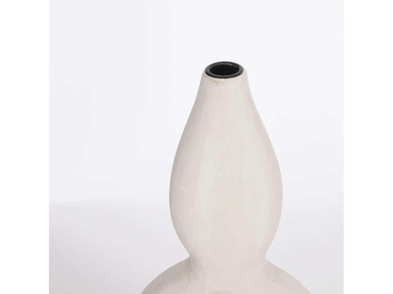 Chandelier en céramique - 16,5 x 8 x 35 - Blanc - DAGO