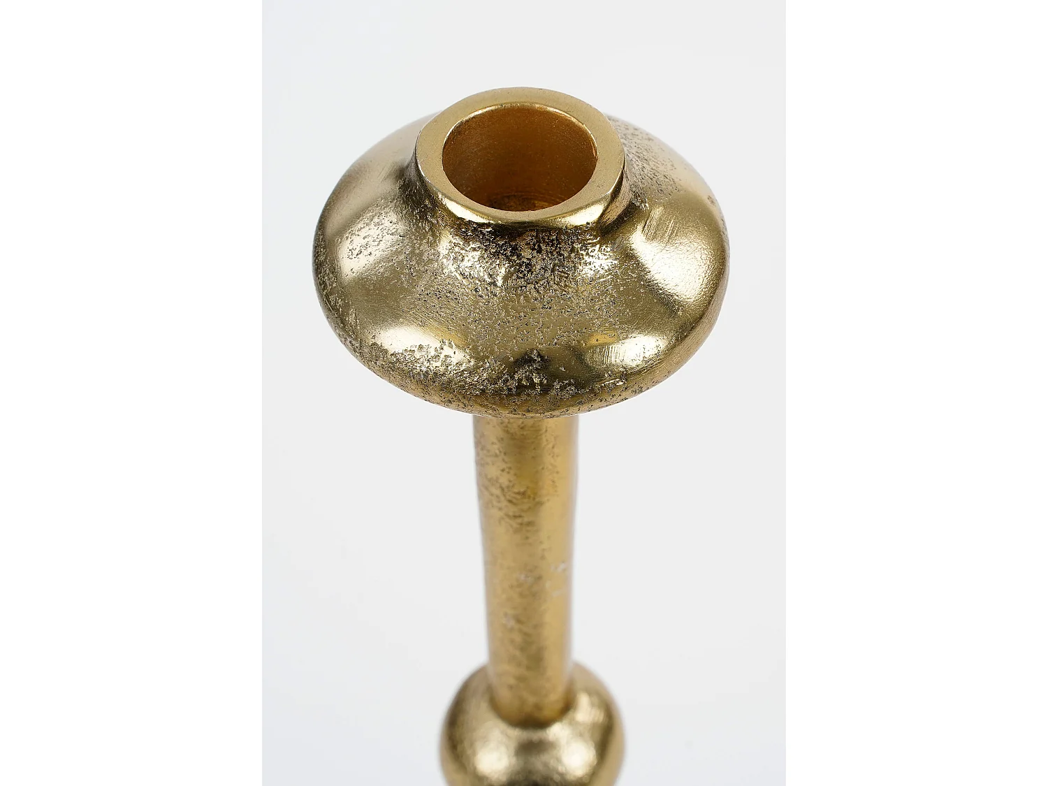 Kerzenhalter aus Aluminium - 40 x 10 - Gold - CANTO