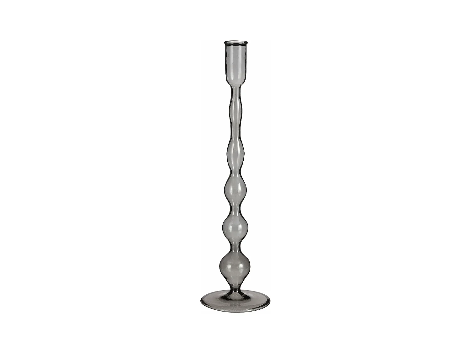 Chandelier en verre - 33 x Ø9 - Gris foncé - TRENT