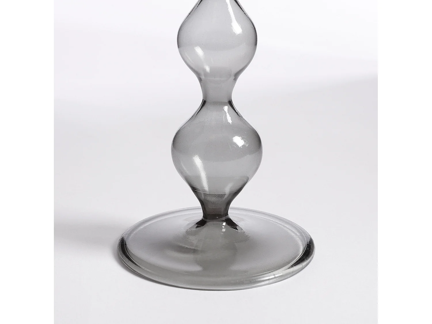 Chandelier en verre - 33 x Ø9 - Gris foncé - TRENT