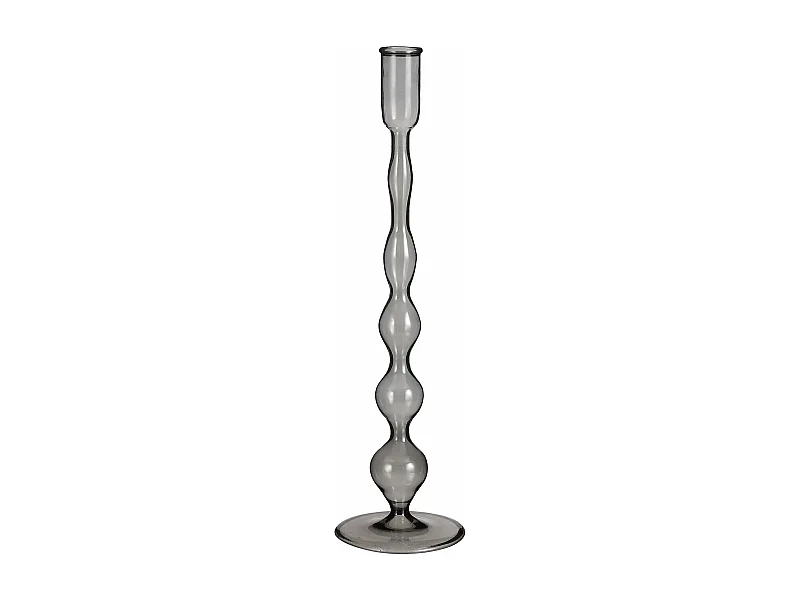 Chandelier en verre - 33 x Ø9 - Gris foncé - TRENT