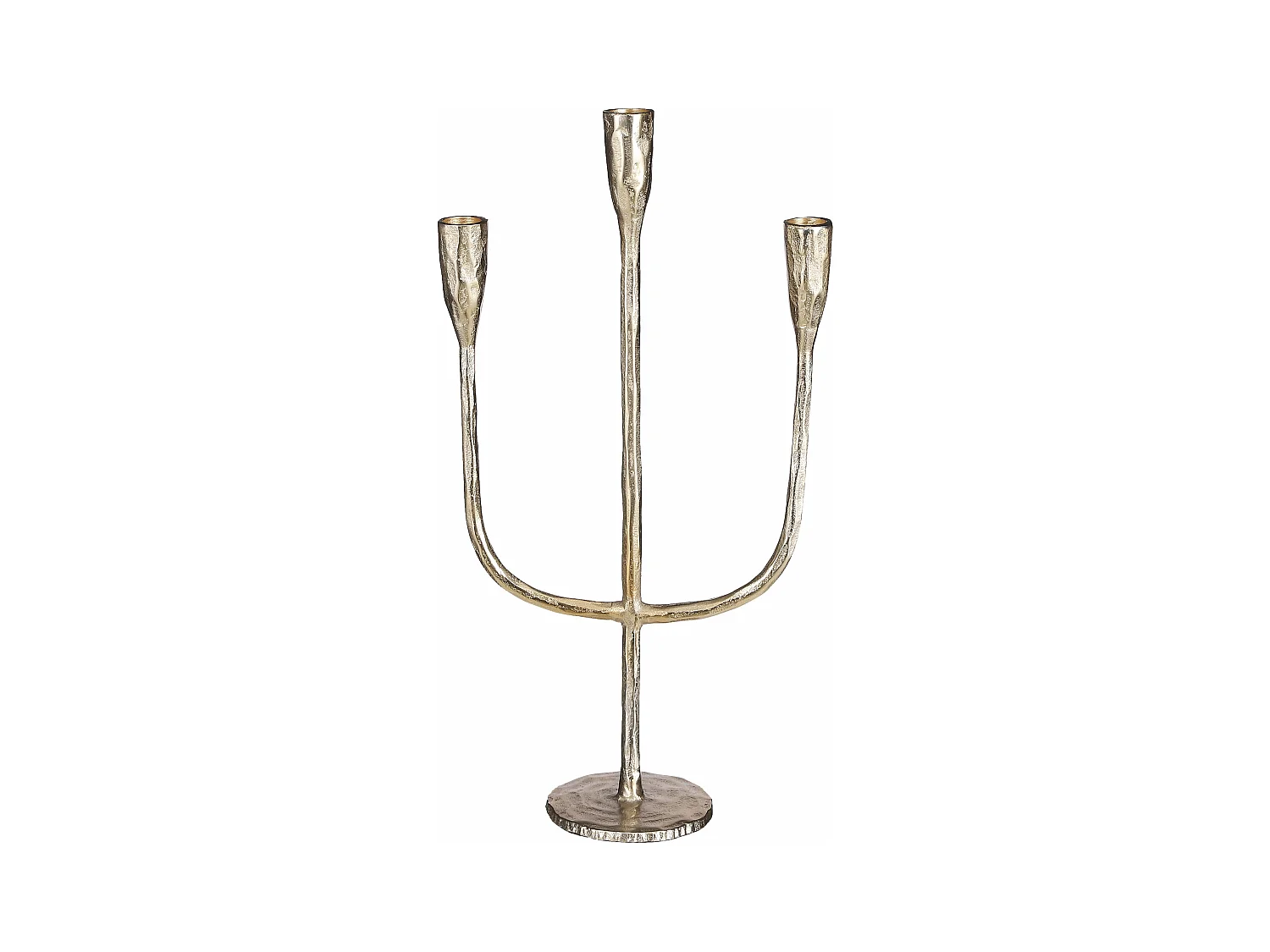 Chandelier en aluminium - 21 x 9,5 x 40,5 - Doré - STRETTO