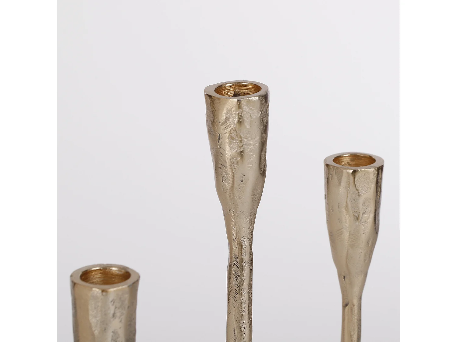 Chandelier en aluminium - 21 x 9,5 x 40,5 - Doré - STRETTO