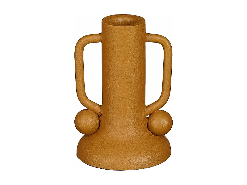 Kerzenhalter aus Eisen - 12 x Ø8 - Hellbraun - ULA