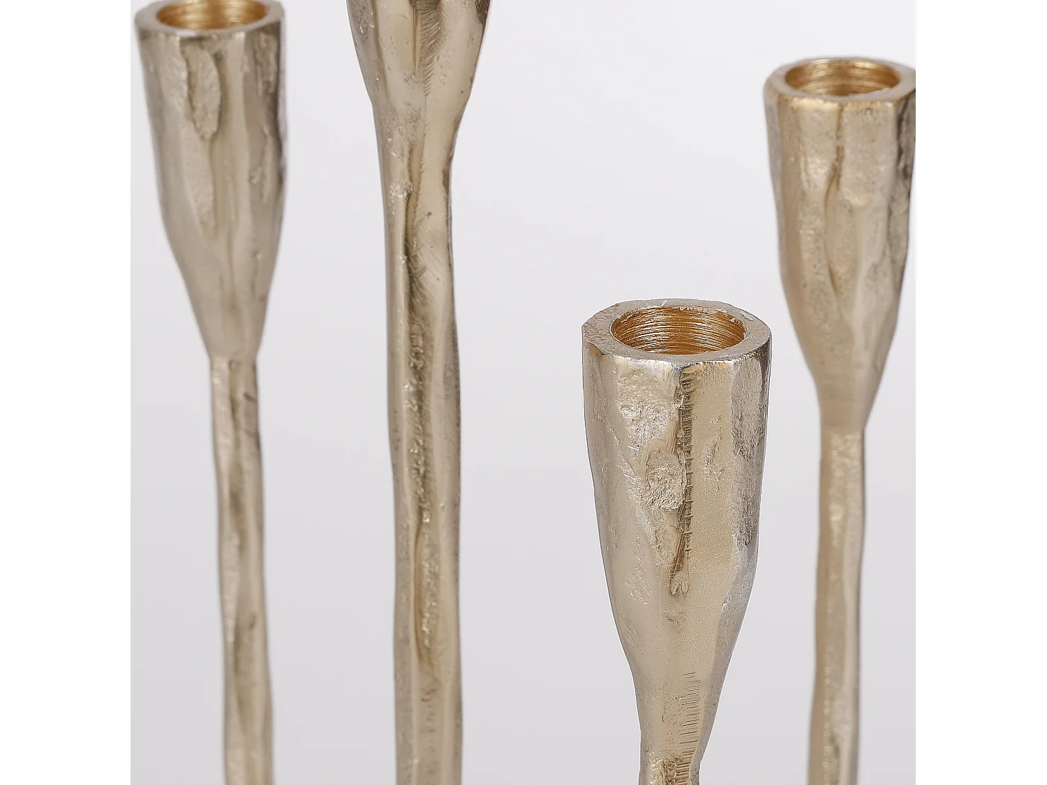 Kandelaar van aluminium - Ø22 x 43 - Goud - STRETTO