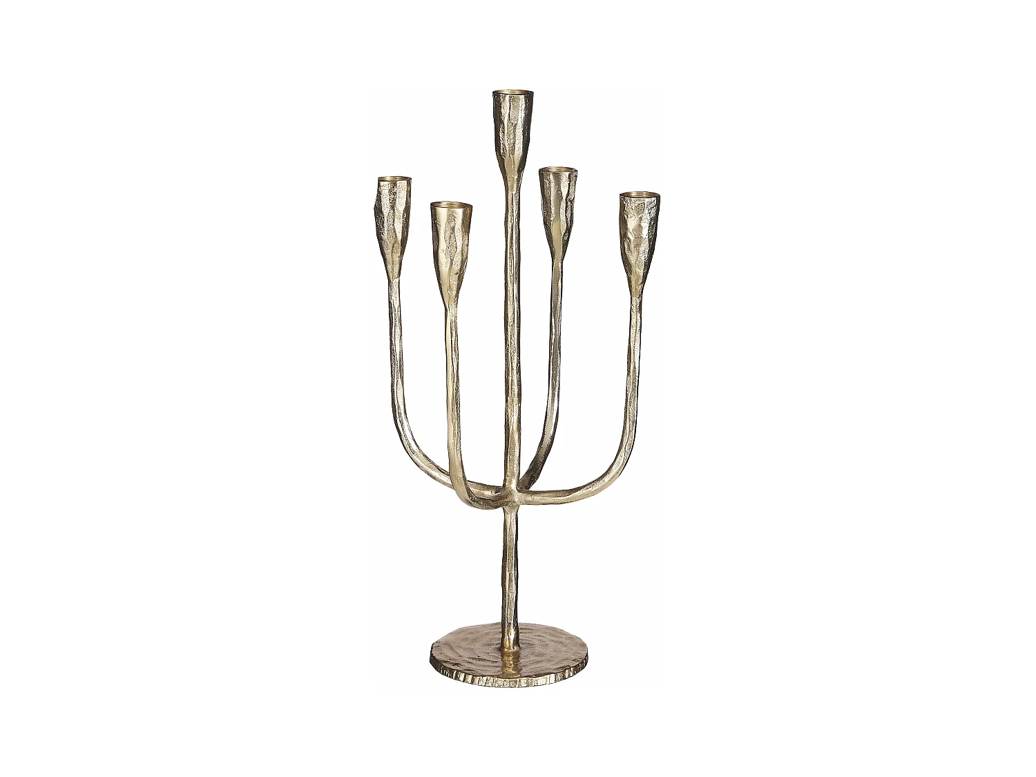 Kandelaar van aluminium - Ø22 x 43 - Goud - STRETTO