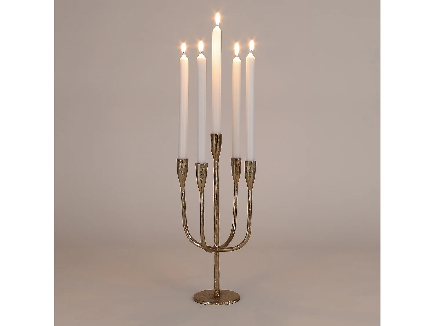 Chandelier en aluminium - Ø22 x 43 - Doré - STRETTO