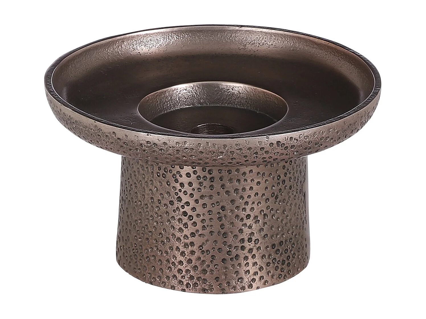 Chandelier en aluminium - ⌀17 x 10 - Cuivre, antique - DAKOTA