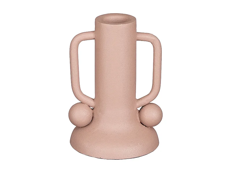 Kerzenhalter aus Eisen - 12 x Ø8 - Rosa - ULA