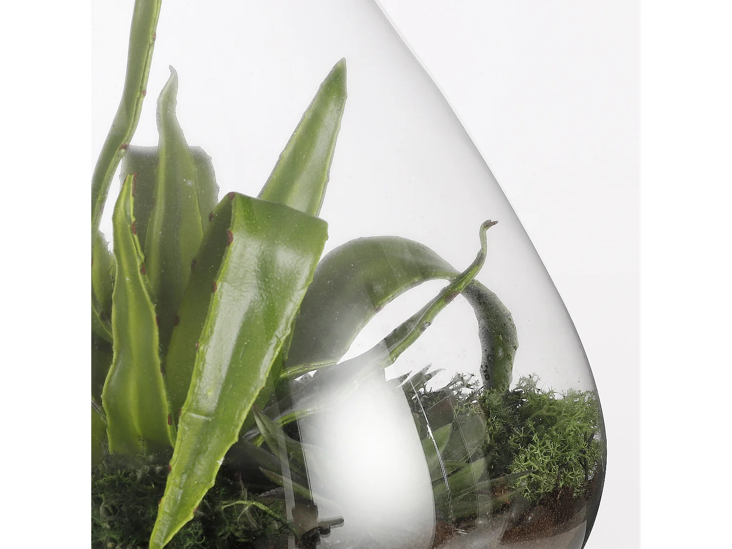 Tarro de almacenamiento de Vidrio reciclado y corcho - Ø29,5 x 32 - Transparente - EMILY