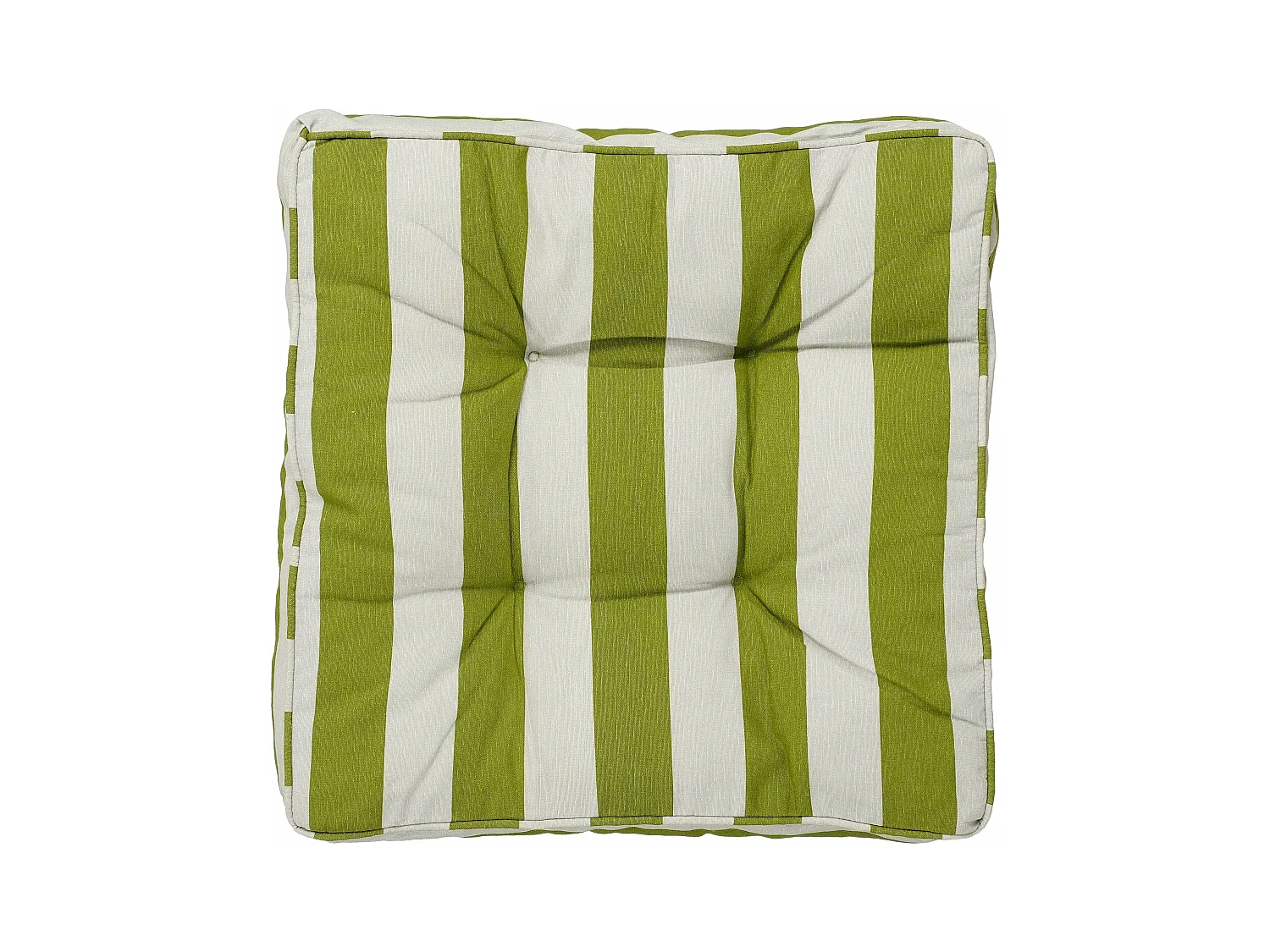 Cojín de colchón de Poliéster - 47 x 47 x 10 - Verde - OSBORN